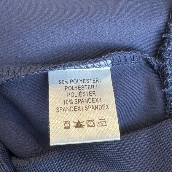 Fairway & Greene Men's Golf Vest L Blue 1/4 Zip Performance Tech Lightweight F&G - Picture 7 of 8